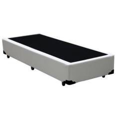 Imagem de Cama Box Solteiro Blindado Starflex Sintético Branco 78X188x42