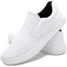 Imagem de Tênis Sapatênis Masculino Slip On Casual Cano Baixo Polo Plus-Masculino
