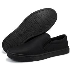 Imagem de Tênis Slip Lona Iate Sem Cadarço Conforto Dia a Dia-Masculino