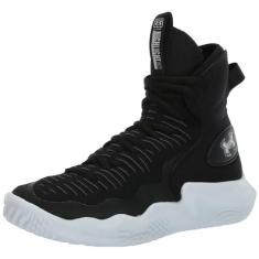 Imagem de Under Armour Tênis de vôlei feminino Flow Highlight Ace, (001) Preto/Castlerock/Cinza moderno, 40