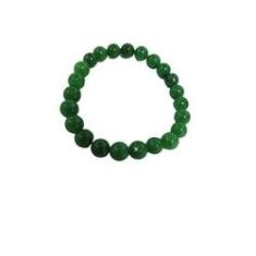 Imagem de Pulseira Com Esferas De 8 Mm Pedra Quartzo Verde-Zp7