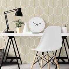 Imagem de Papel De Parede Adesivo Geométrico N02007 Rolo 0,58X3M