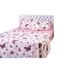 Imagem de Jogo De Lençol Queen 3 Peças Algodão 160 Fios Com Elástico - Rv.Decor