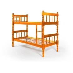 Imagem de Beliche Torneada Milão 8 - Natural - Jm Móveis