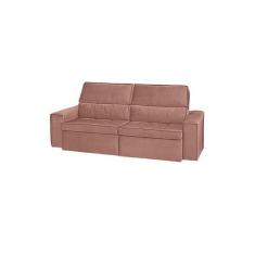 Imagem de Sofá Retrátil E Reclinável 3 Lugares Havana Rose - Meu Estofado