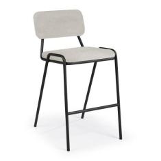 Imagem de Banqueta Ipê em Aço Carbono Preto - Drop mobiliário