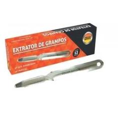 Imagem de Extrator Grampos Espatula Metal Jocaroffice