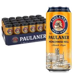 Imagem de Cerveja Alemã Paulaner Mnchner Hell Lata 500ml (24 Latas)