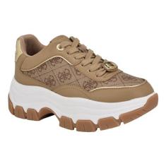 Imagem de Guess Berrett Tênis feminino, Logotipo natural claro 111, 38