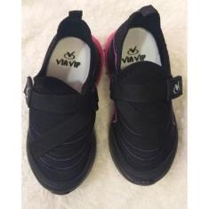 Imagem de Tênis Infantil E Juvenil Menina Jogging E Rosa-Feminino