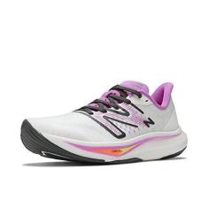 Imagem de New Balance FuelCell Rebel V3 Tênis de corrida feminino, Branco/Rosa Cósmica/Blacktop, 34