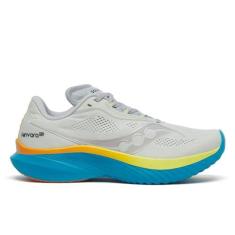 Imagem de Saucony Tênis feminino Kinvara 15, Espuma/Viziblue, 34