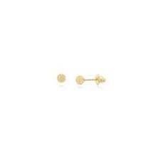 Imagem de Brinco De Ouro 18K Bola 3Mm