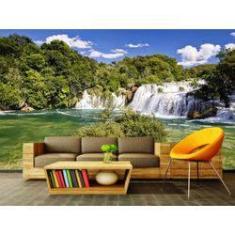 Imagem de Papel de Parede Paisagens Cachoeira 07 - 1,00 X 1,00