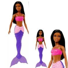 Imagem de Boneca Barbie Sereia Negra Dreamtopia 3+ Hgr05 Mattel