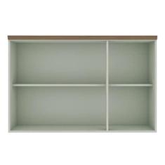 Imagem de Armário Aéreo Para Cozinha 3 Portas Provençais Verde Mint