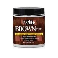 Imagem de Máscara Tonalizante Capilar Matizadora Marrom Brown Castanho 500G - To