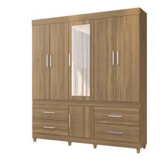 Imagem de Guarda Roupa De Casal Glória 6 Portas Amendola - Bela Móveis - Demóbil