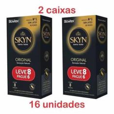 Imagem de Preservativo Blowtex Leve 8 Pague 6 Unidades Skyn Original