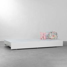 Imagem de Cama Auxiliar para Beliche Samuca - Branco - Abra Casa