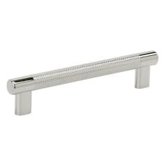 Imagem de Amerock | Puxador de armário de cozinha | Níquel polido | 160 mm (6-5/16") centro a centro | Bronx | 1 pacote | Ferragens para móveis | Puxador de armário | Puxador de gaveta de banheiro