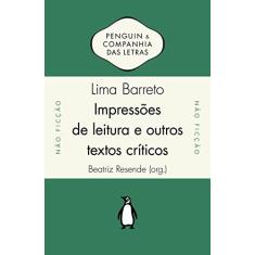 Imagem de Impressões De Leitura E Outros Textos Críticos - Barreto, Lima - 9788582850541