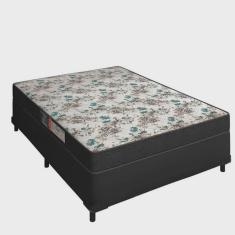 Imagem de Cama Box Casal + Colchão Portobel Veneza D33 57x138x188