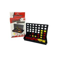 Imagem de Brinquedo Educativo Jogo Conecta 4 Com Fichas Infantil - My Toys