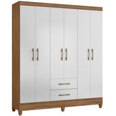 Imagem de Guarda Roupa 9530 Naturale Branco Moval Naturale Branco