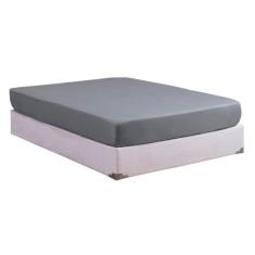 Imagem de Lençol Casal 01 Peça Com Elástico Cama Box Percal 200 Fios Algodão - N