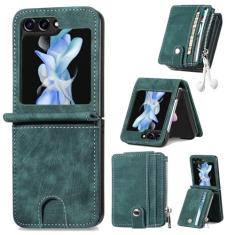 Imagem de Compatível com Samsung Galaxy Z Flip 5 5G 2023 capa carteira de couro multifuncional removível suporte robusto acessórios celulares capa de telefone para ZFlip5 Z5 G Flip5 5Z meninas mulheres homens