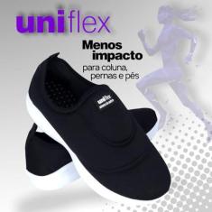 Imagem de Tênis Feminino Calce Fácil Ultra Conforto Original P00401 - Uni Flex, 