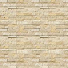 Imagem de Papel de Parede Pedra Tijolo Canjiquinha Claro Sala Adesivo