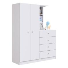 Imagem de Guarda-Roupas Infantil 2 Portas E 4 Gavetas Multimóveis Cr35094