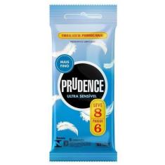 Imagem de Preservativo Prudence Ultra Sensível - 6 Embalagens Com 8 Unidades -