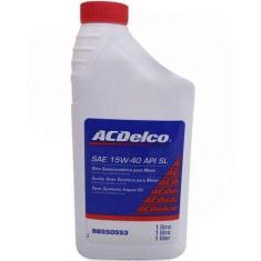 Imagem de Óleo Motor Ac Delco 15w40 Sl Semissintético 1l
