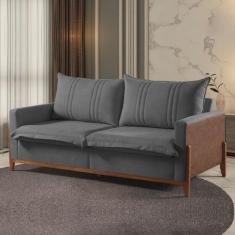 Imagem de Sofá Living 2 Lugares 200cm em Veludo M156 - Estofados Martins