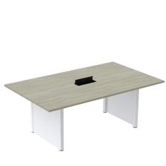 Imagem de Mesa de Reunião 2000x1200 Mrcpb2012pp Nogueira /Branco