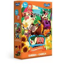 Imagem de Fazenda Radical - Quebra-cabeça - 30 peças - Toyster Brinquedos