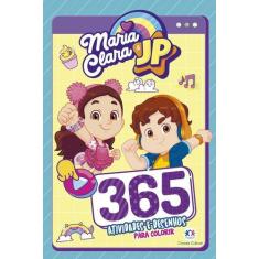 Imagem de Livro - Maria Clara e JP - 365 atividades e desenhos para colorir
