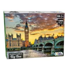 Imagem de Quebra Cabeça Big Ben Londres Jogo de 1000 Peças Pais e Filhos 10757