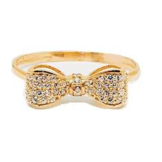Imagem de Anel de ouro 18K Laço com Pedras - Elegancy Joias
