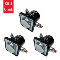 Imagem de Kit 3 Unidades Relé Auxiliar De Partida Ford E Vw 12v DNI 8178