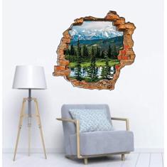 Imagem de Adesivo Buraco Parede paisagem tamanho 55cm x50cm