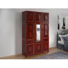 Imagem de Guarda-Roupa Solteiro 1 Espelho 6 Portas E Cabideiros Rodmóveis