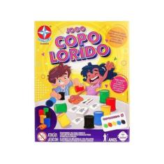 Imagem de Jogo De Tabuleiro Copolorido - Estrela