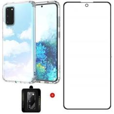 Imagem de Capa Case+ Pelicula 3d + Película Camera Para Galaxy S20 Fe - Universo