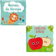 Imagem de Brinquedo Para Hora Do Banho Infantil Bebe Menino Menina Kit 2 Livrinh