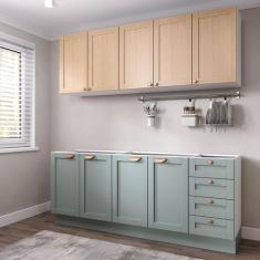 Imagem de Cozinha Modulada 4 Peças sem Tampo 2 Aéreos 2 Balcões Arizona Cabecasa