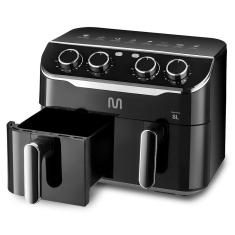 Imagem de Air Fryer 8L Preta c/ 2 Gavetas 2500w 220v Multi - GO234